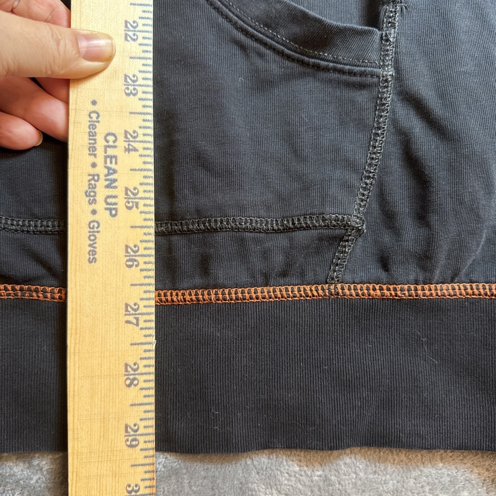Vintage Harley Davidson Genuine MotorClothes Full Zip Hoodie Blk Gray Wings 2XL - Picture 6 of 11
